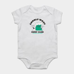 Gnarly wave Surf club Baby Bodysuit